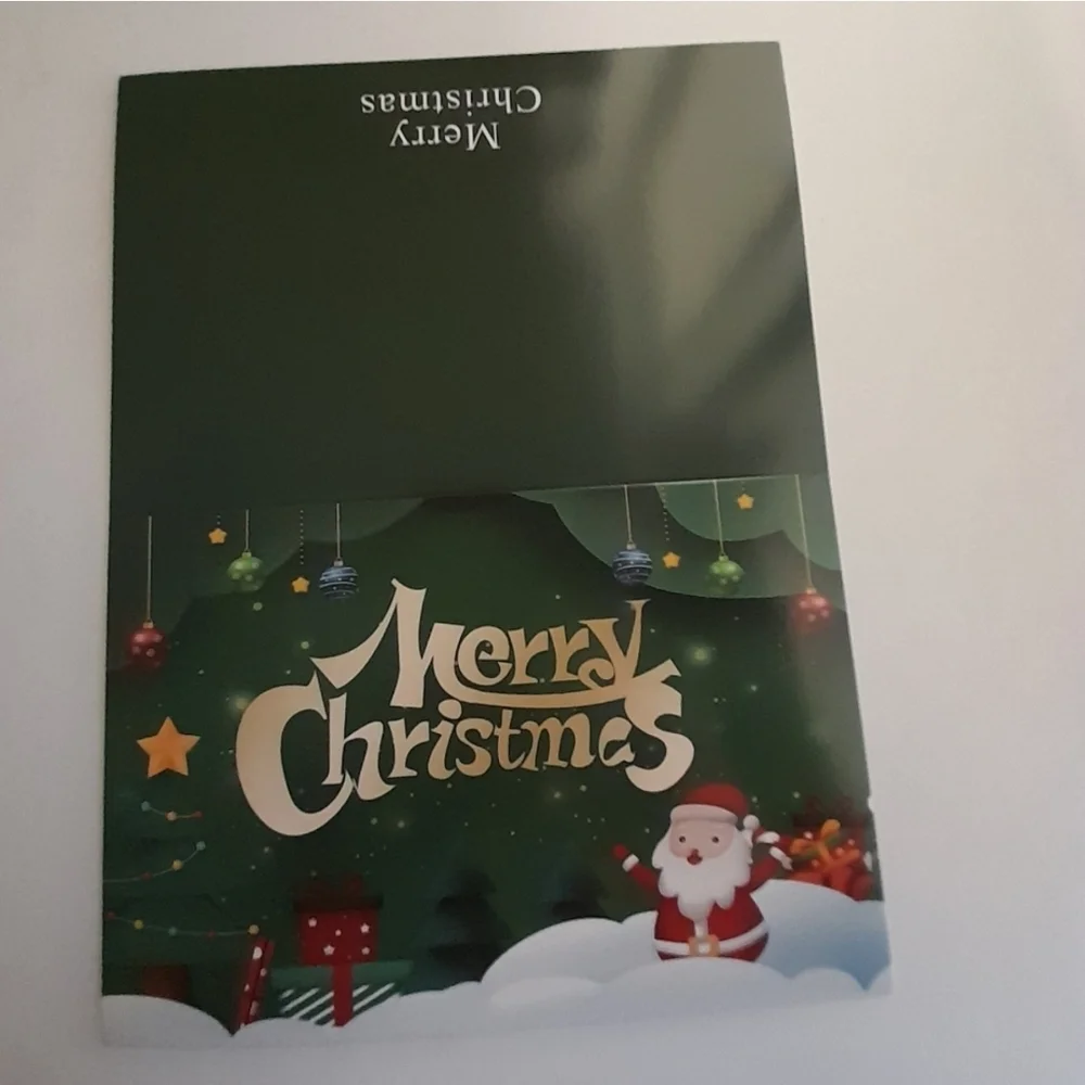 Festive Merry Christmas Blank Cards 6